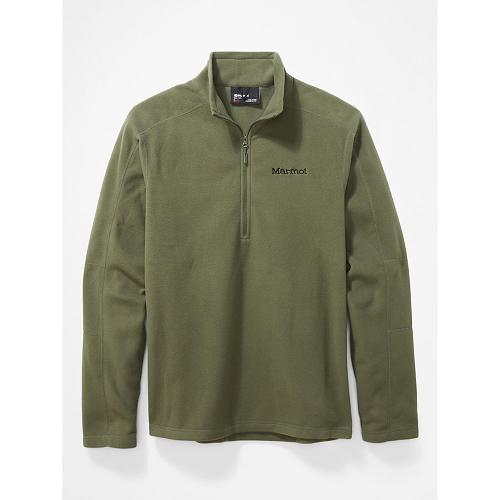 Marmot Fleece Green NZ - Rocklin Jackets Mens NZ6130478